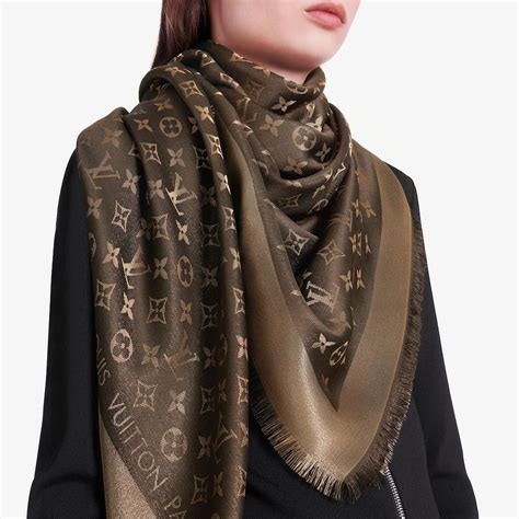 louis vuitton foulard donna|louis vuitton ladies shawls.